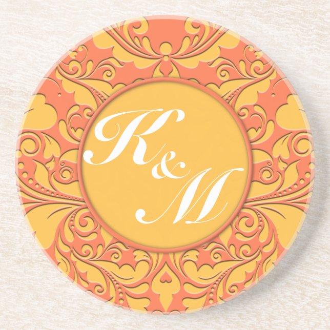 Posavasos De Arenisca FiestaConVida (Frente)