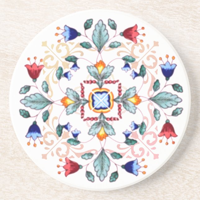 Posavasos de arenisca - Fiori (A) (Frente)