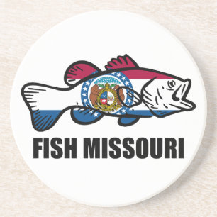 Posavasos De Arenisca Fish Missouri