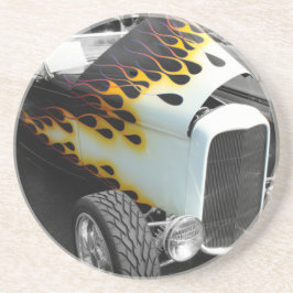 Posavasos De Arenisca Flamin' Hot Rod