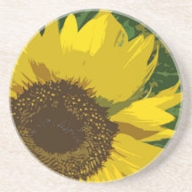 Flor artística amarillo brillante giratoria flor f