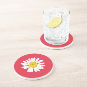 Posavasos De Arenisca Flor de margarita