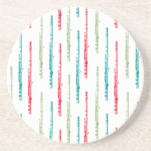Posavasos De Arenisca Flútas multicolores