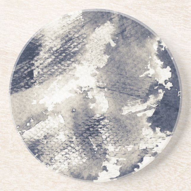 Posavasos De Arenisca Fondo abstracto del grunge. Acuarela, tinta (Frente)