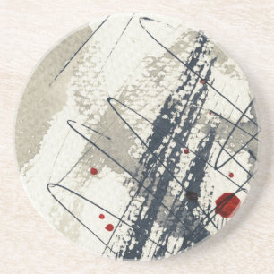 Posavasos De Arenisca Fondo abstracto del grunge, textura de la tinta. 2