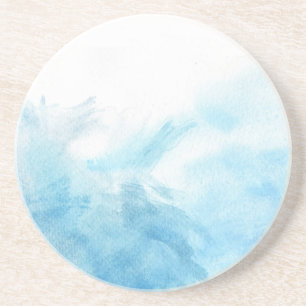 Posavasos De Arenisca fondo colorido de la acuarela para su