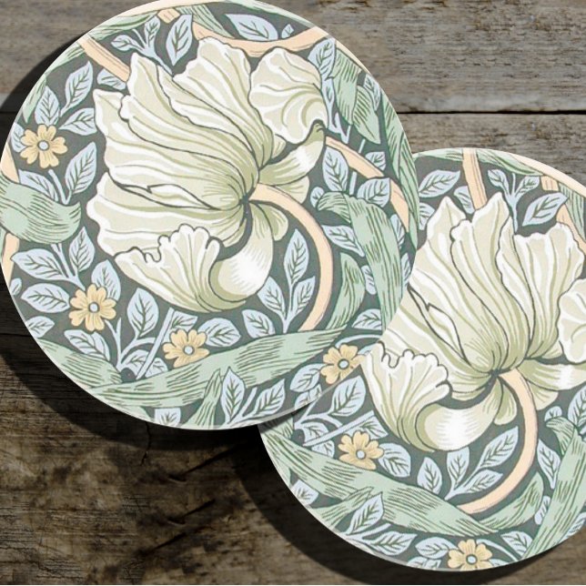 Posavasos De Arenisca Fondo de escritorio floral William Morris Pimperne (Subido por el creador)