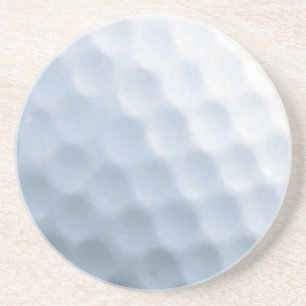 Posavasos De Arenisca Fondo del patrón de impresión de bolas de golf