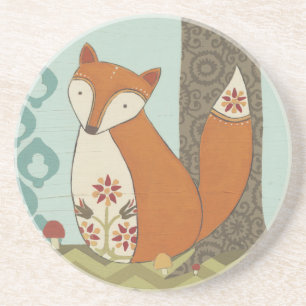 Posavasos De Arenisca Forest Whimsy IV