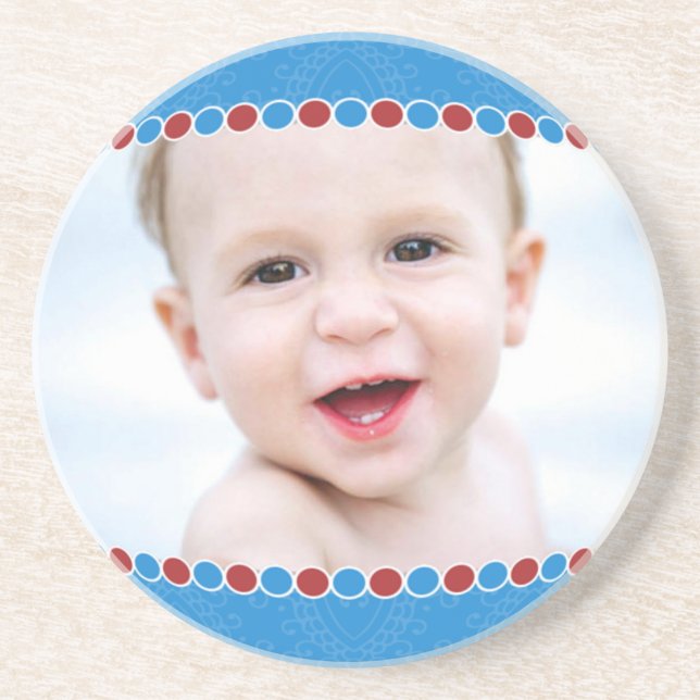 Posavasos De Arenisca Foto de Holiday Coaster (Frente)