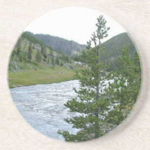 Posavasos De Arenisca Fotografía del parque nacional Yellowstone.