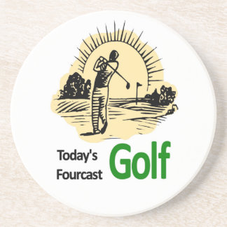 Posavasos De Arenisca Fourcast de hoy "golf "