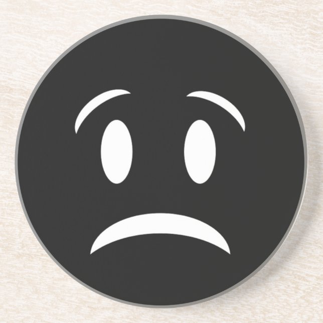 POSAVASOS DE ARENISCA FROWNIE FACE (Frente)