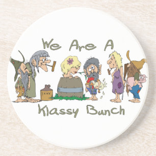 Posavasos De Arenisca Funny Trailer Park Sandstone Coaster