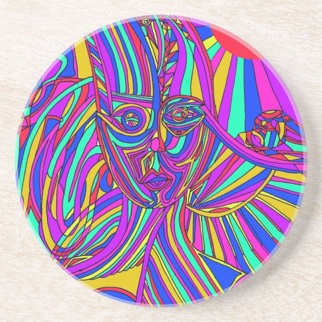 Posavasos De Arenisca Fusión (Frente)