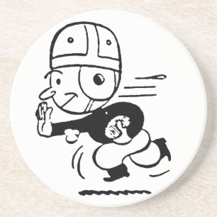 Posavasos De Arenisca Fútbol pasado de moda