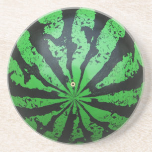 Posavasos De Arenisca Fútbol sandía / pelota de fútbol