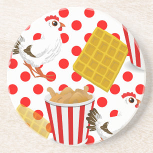 Posavasos De Arenisca gafas de pollo