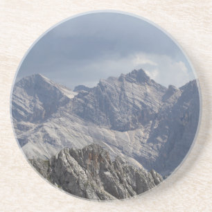 Posavasos De Arenisca Gama de Karwendel en las montañas bávaras