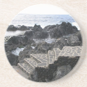 Posavasos De Arenisca Garachico, montaña personalizado de Tenerife