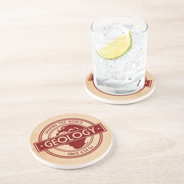 Posavasos De Arenisca Geología - La configuración del logotipo mundial ( (Lado)