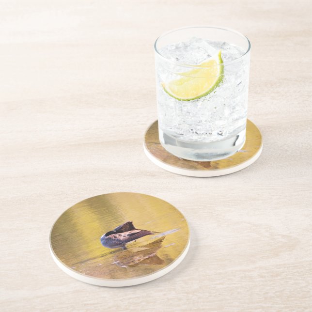 Posavasos De Arenisca Golden Goose (Lado)