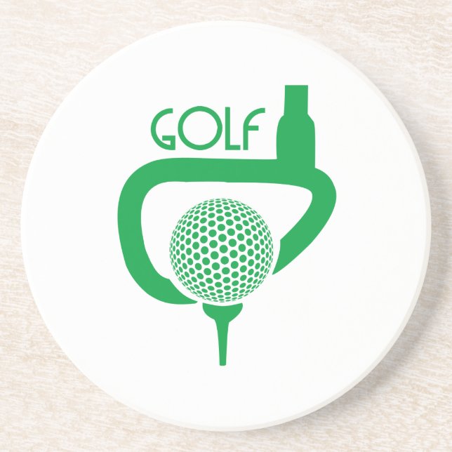 Posavasos De Arenisca Golf (Frente)