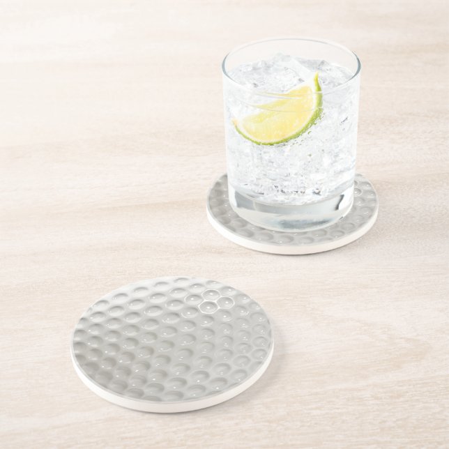 Posavasos De Arenisca Golf Ball Sport (Lado)