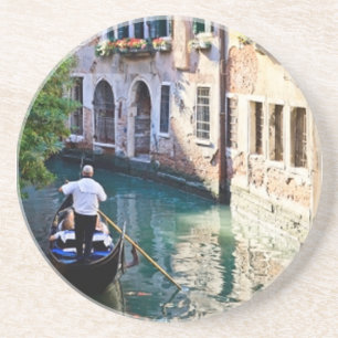 Posavasos De Arenisca Gondola en Venecia Italia
