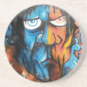 Posavasos De Arenisca Graffiti Art Coaster