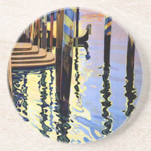 Posavasos De Arenisca Gran Canal Venecia Italia Viaje