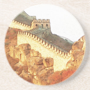 Posavasos De Arenisca Gran escayola de insignia de pared