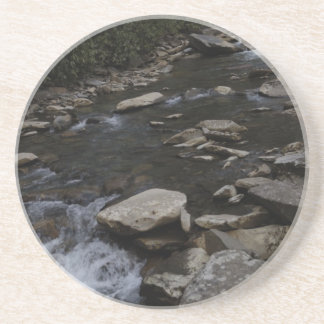 Posavasos De Arenisca Grandes Montañas Humeantes 4