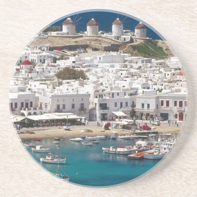 Posavasos De Arenisca Greece%20Mykonos-. [kan.k] JPG (Frente)