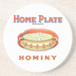 Posavasos De Arenisca Grits Hominy de Plate para el hogar
