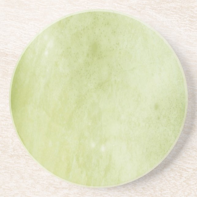 Posavasos De Arenisca Gritty Lime (Frente)