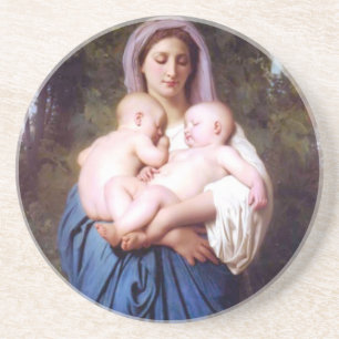 Posavasos De Arenisca Guillermo Bouguereau_Charity (1878)
