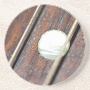 Posavasos De Arenisca Guitar Fret