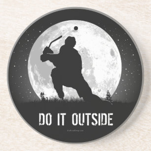 Posavasos De Arenisca Hágalo afuera (hockey)
