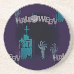 Posavasos De Arenisca halloween zombie