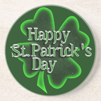 Posavasos De Arenisca Happy St. Patrick's Day