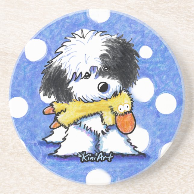 Posavasos De Arenisca Havanese Duck Lover (Frente)