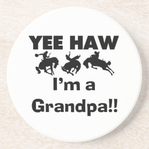 Posavasos De Arenisca Haw de Yee soy camisetas y regalos de un abuelo