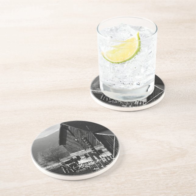 Posavasos De Arenisca Hay Barn (Lado)