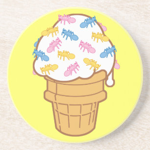 Posavasos De Arenisca Helado de hormigas