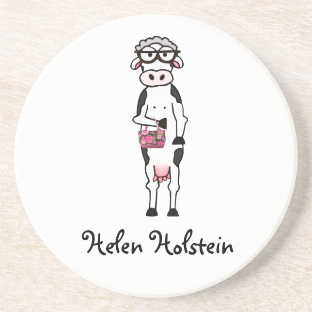 Posavasos De Arenisca Helen Holstein Coaster (Frente)