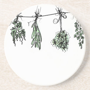 Posavasos De Arenisca Herbs de jardín