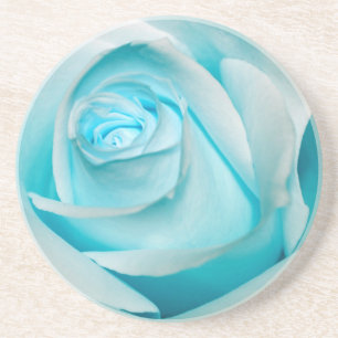 Posavasos De Arenisca Hielo de la turquesa subió