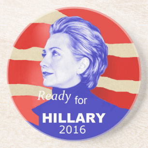 Posavasos De Arenisca Hillary Clinton 2016