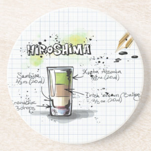 Posavasos De Arenisca Hiroshima